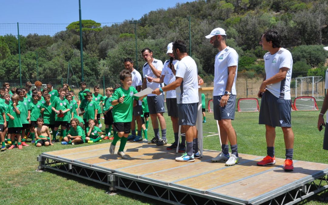 Summer camp: bambini e giocatori professionisti condividono lo spazio del Casamorino